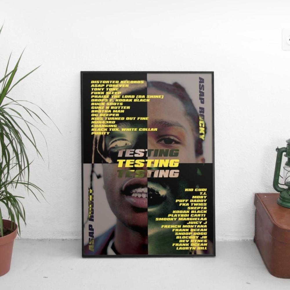 ASAP Rocky - Testing Poster
