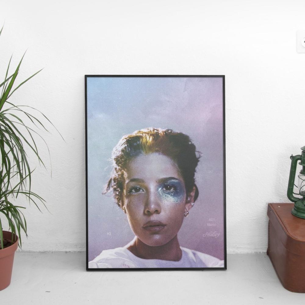 Halsey - Manic Cover Art Poster