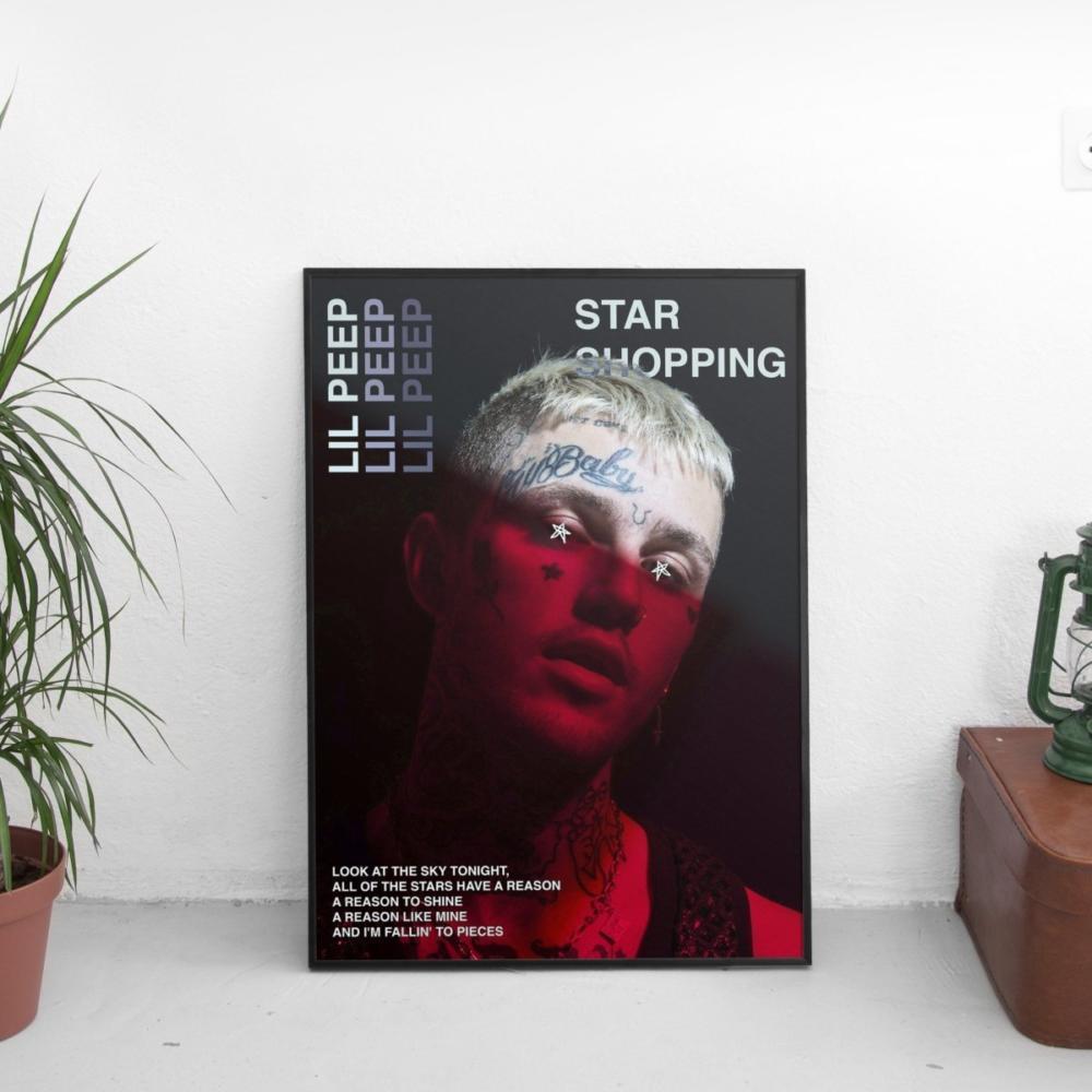 Lil Peep - Star Shopping Poster