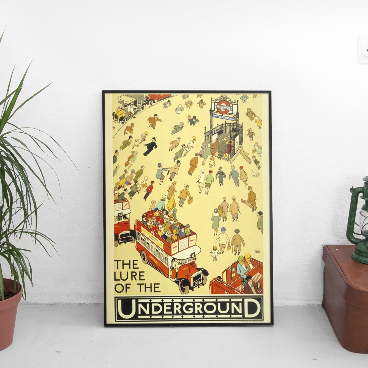 The Lure of the Underground Poster