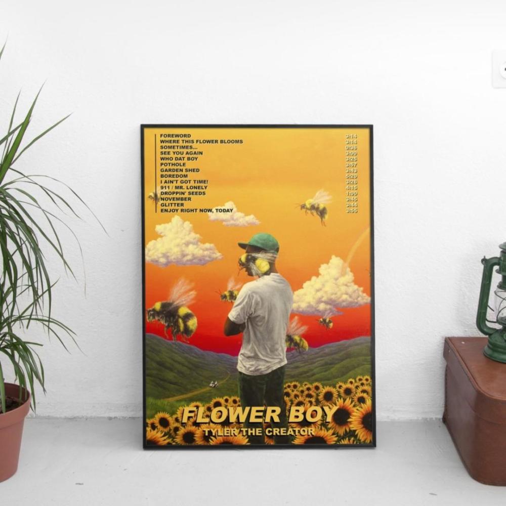 Tyler the Creator - Flower Boy Album Poster
