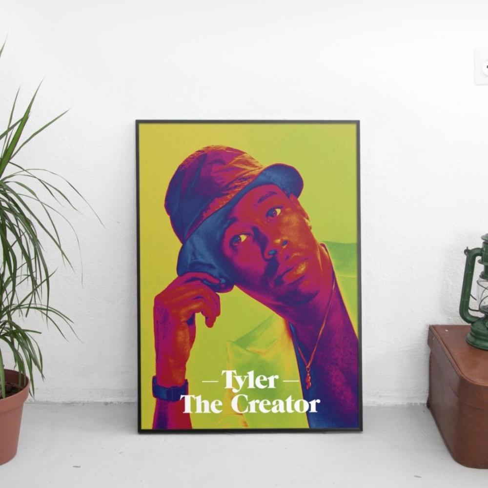 Tyler The Creator Psychedelic Poster
