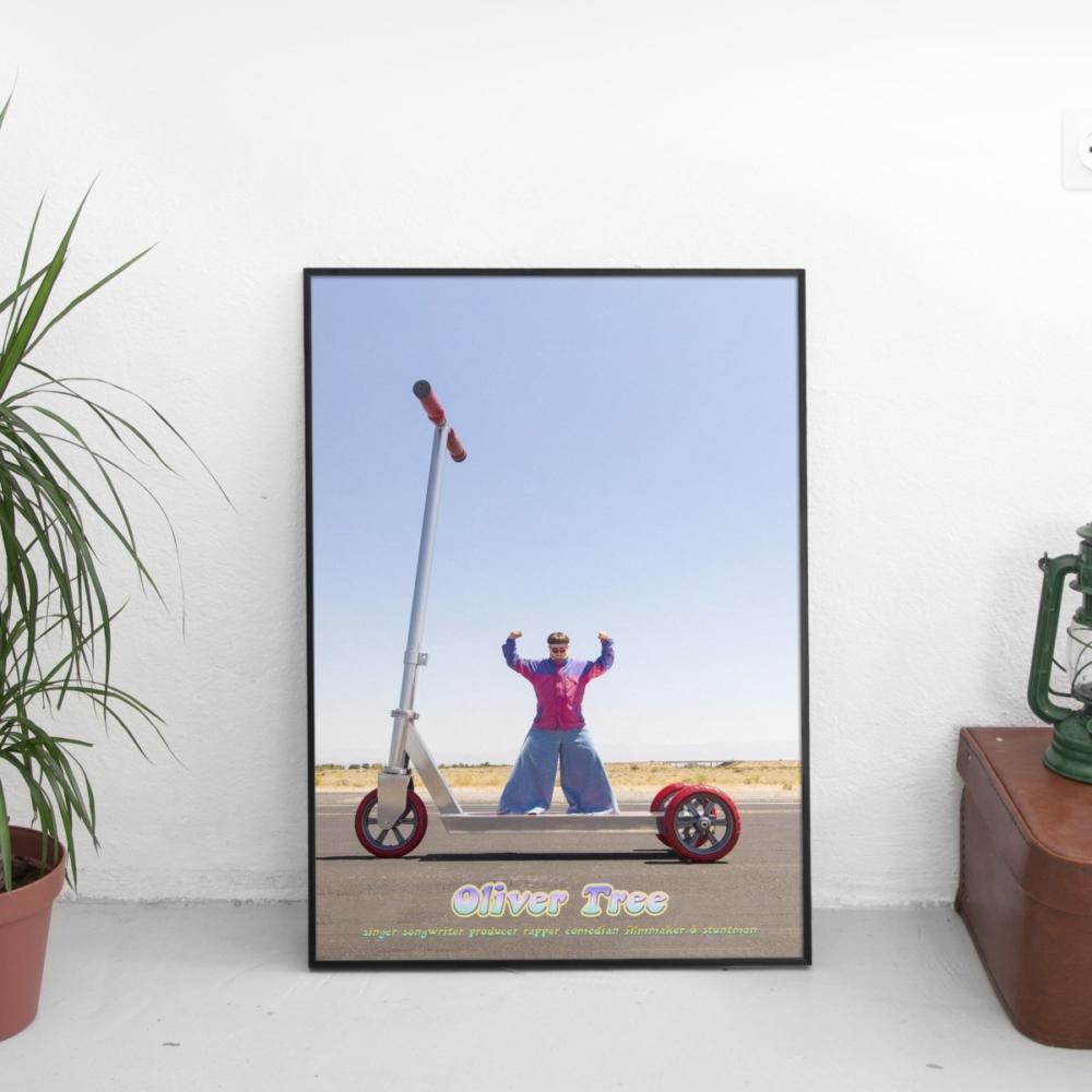 Oliver Tree - Scooter Poster