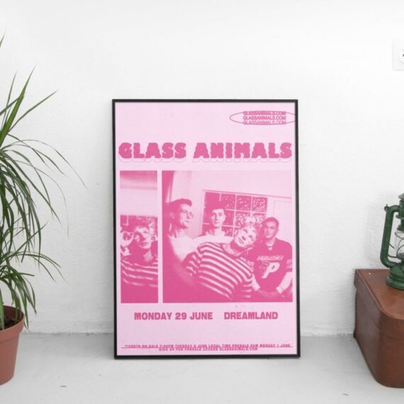 Glass Animals - Heatwaves Poster