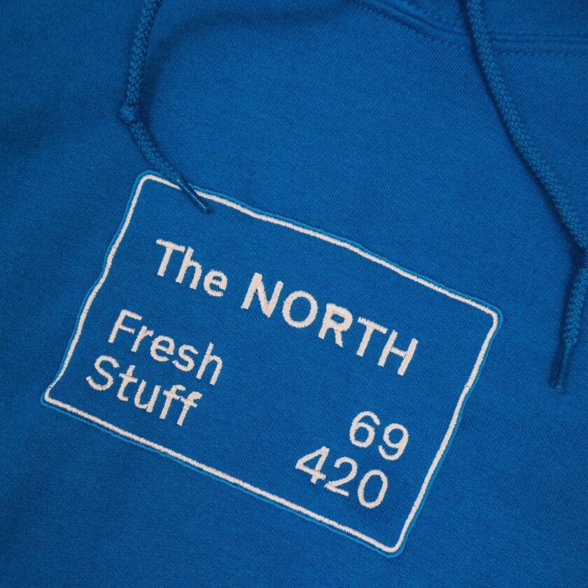'The NORTH' Unisex Embroidered Hoodie