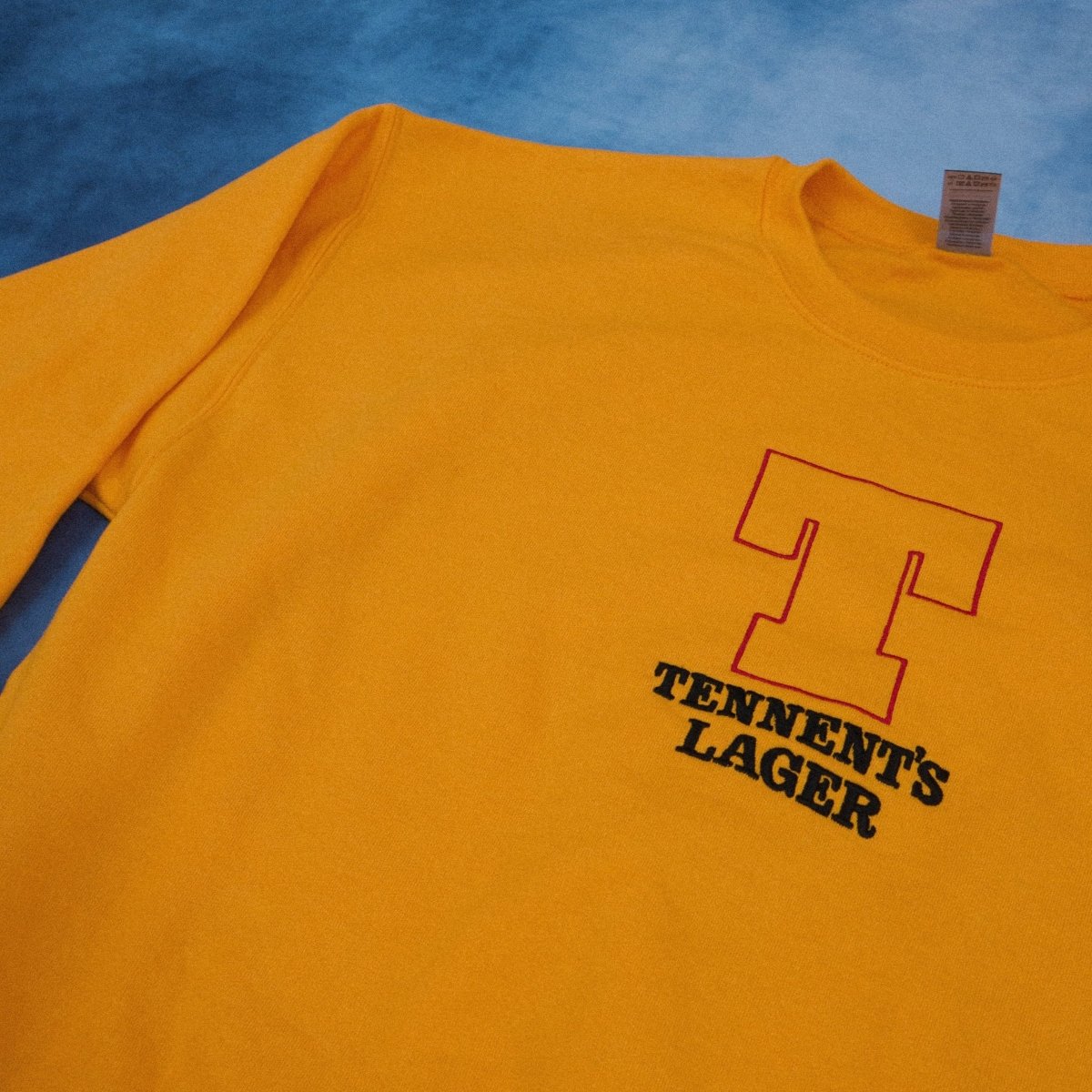 Vintage Tennent's Unisex Embroidered Sweater