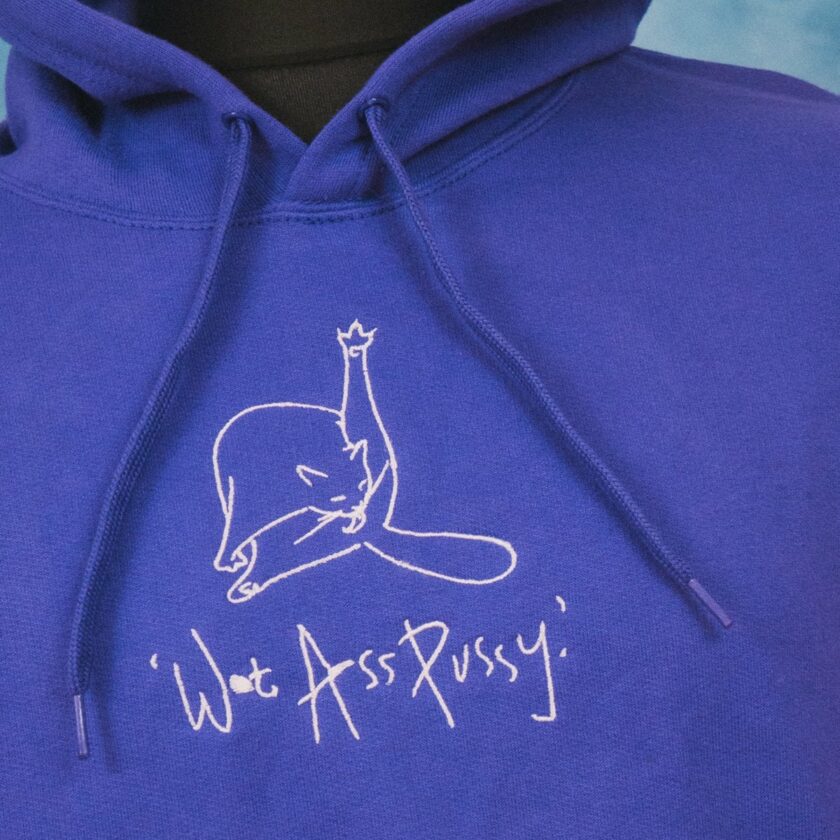'Wet Ass Pussy' Unisex Embroidered Hoodie