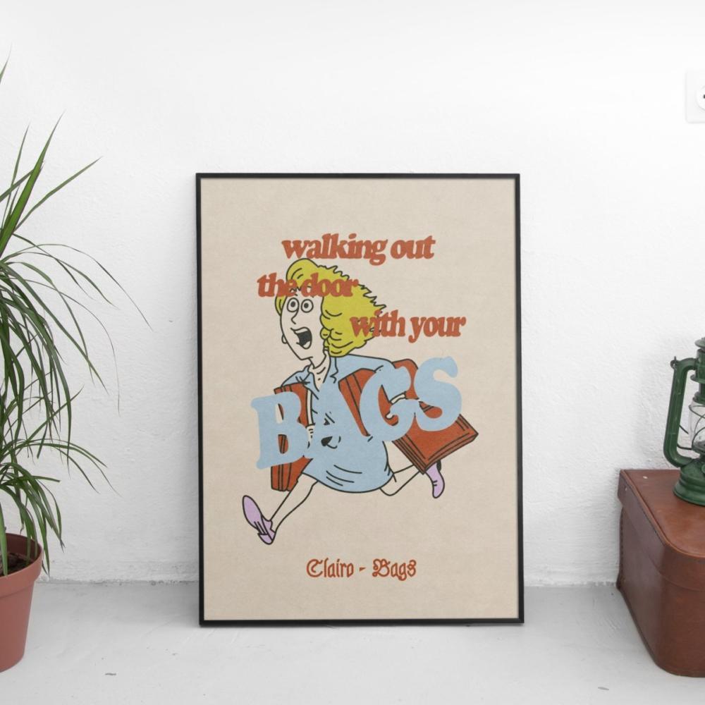 Clairo - Bags Vintage Poster