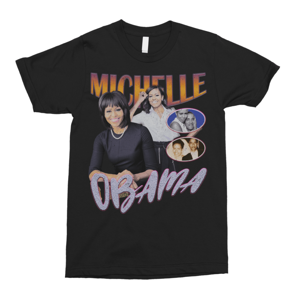 Michelle Obama Vintage Bootleg Unisex T-Shirt
