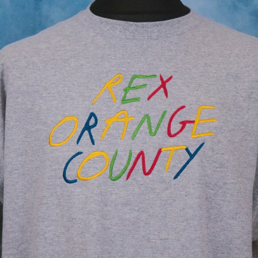 Rex Orange County - Multi Logo Unisex Embroidered T-Shirt