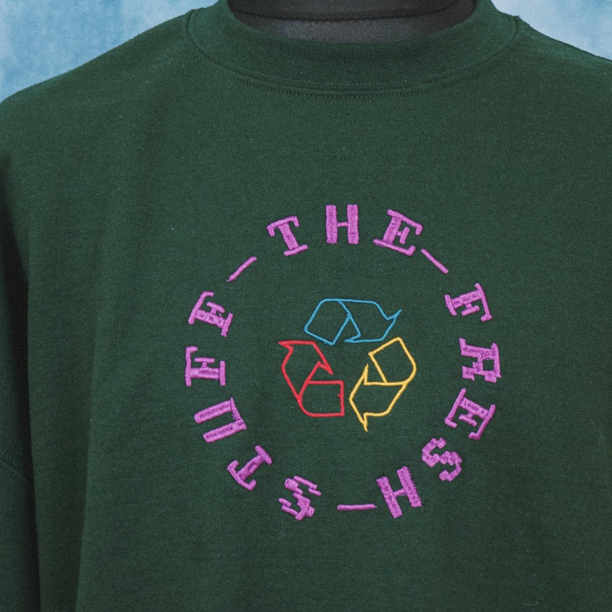 'TFS Recycling' Embroidered Sweater