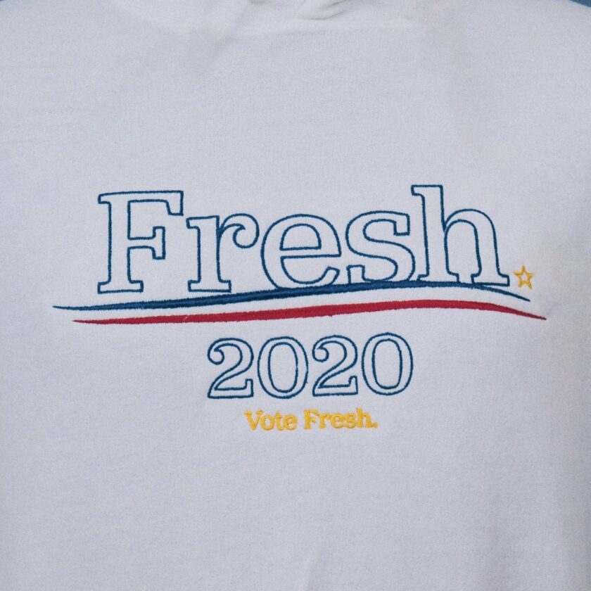 Fresh 2020 Unisex Embroidered T-Shirt