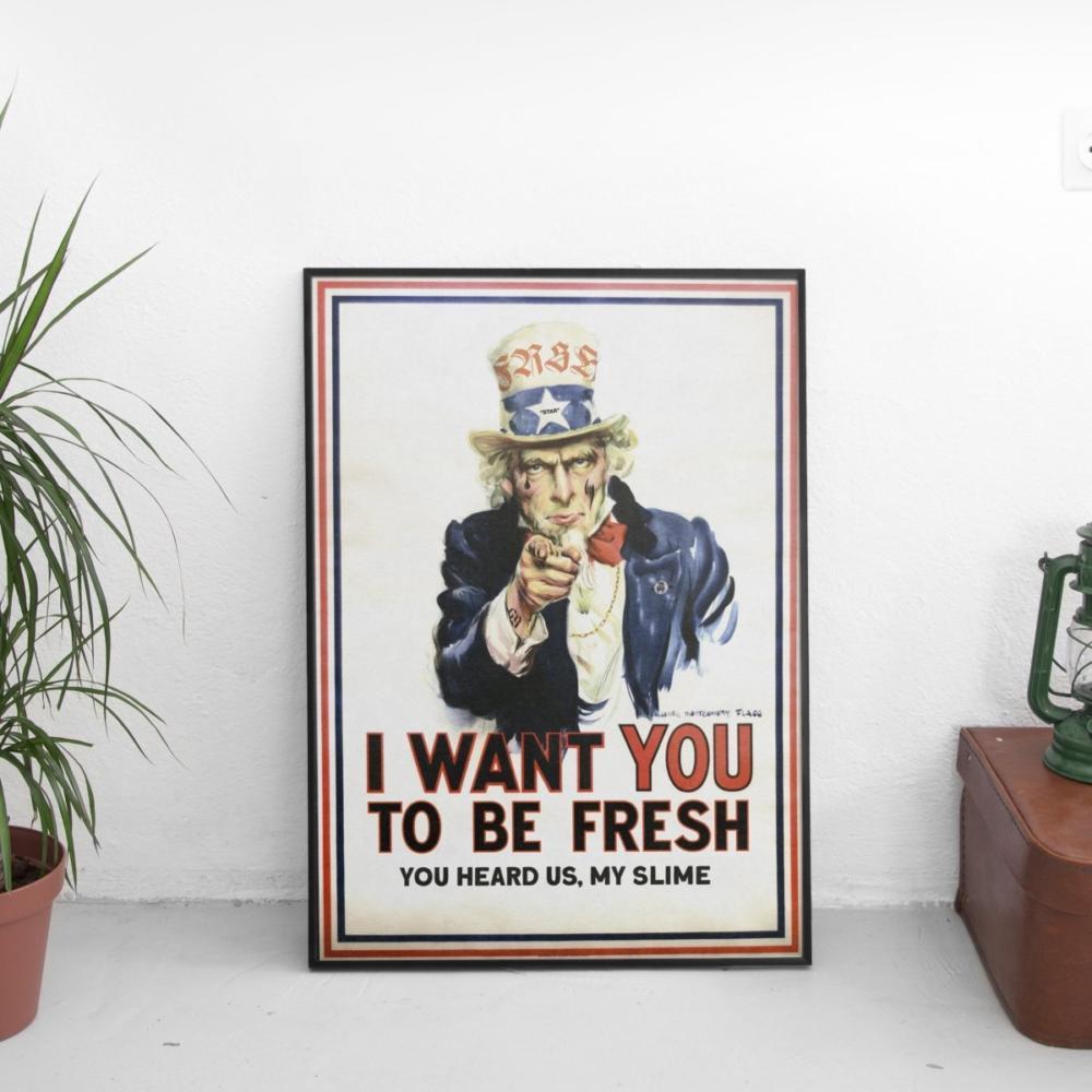 The Fresh Stuff x Uncle Sam Poster