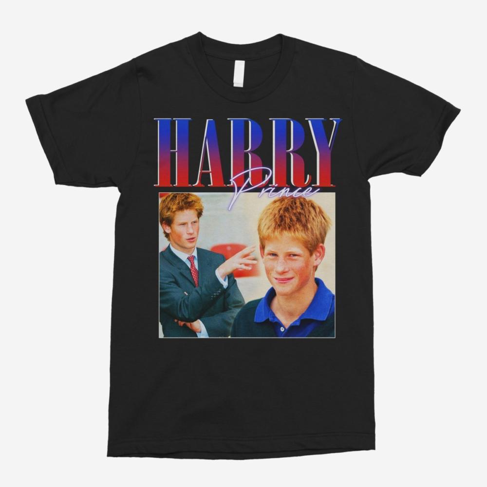 Young Prince Harry Vintage Unisex T-Shirt