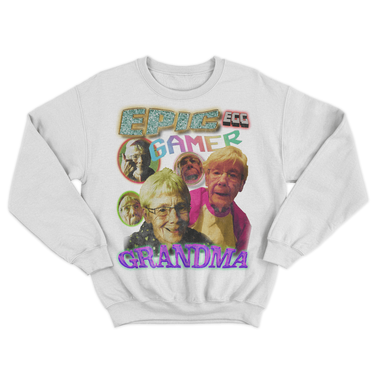 Epic Gamer Grandma - Vintage Bootleg Unisex Sweater