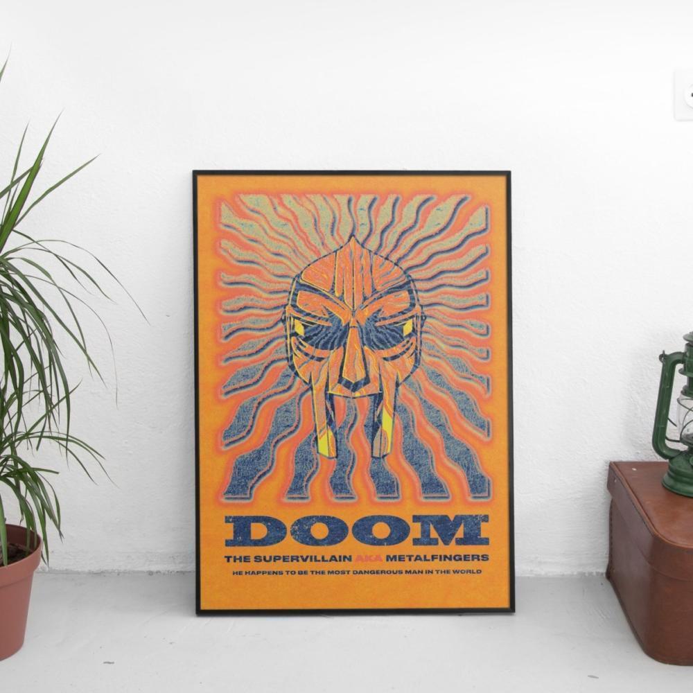 MF Doom - The Supervillain Poster