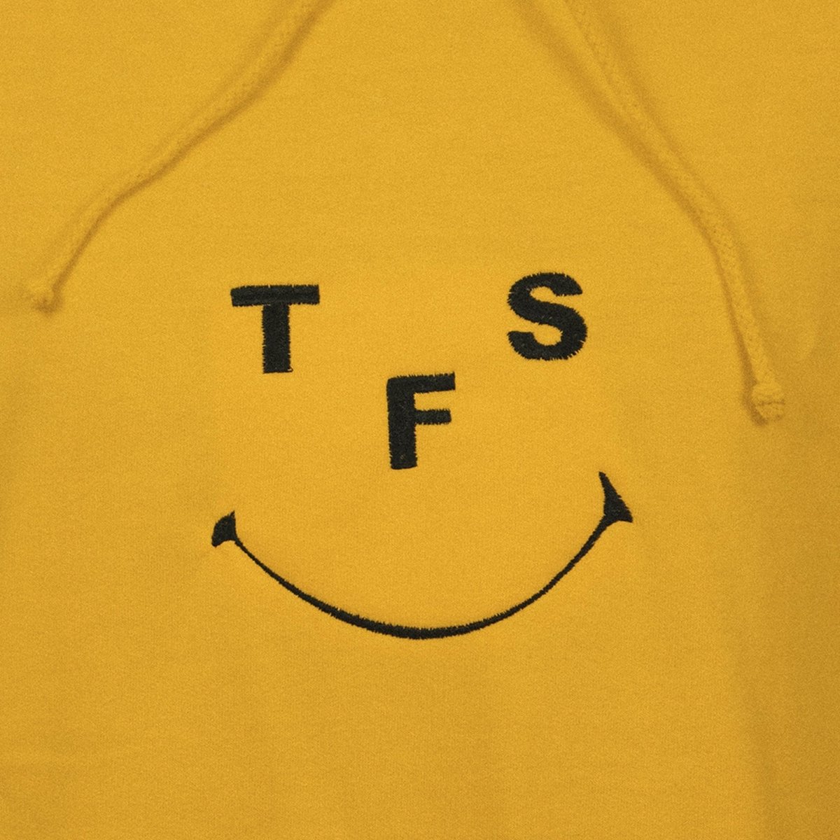 TFS Smile Yellow Unisex Embroidered Hoodie