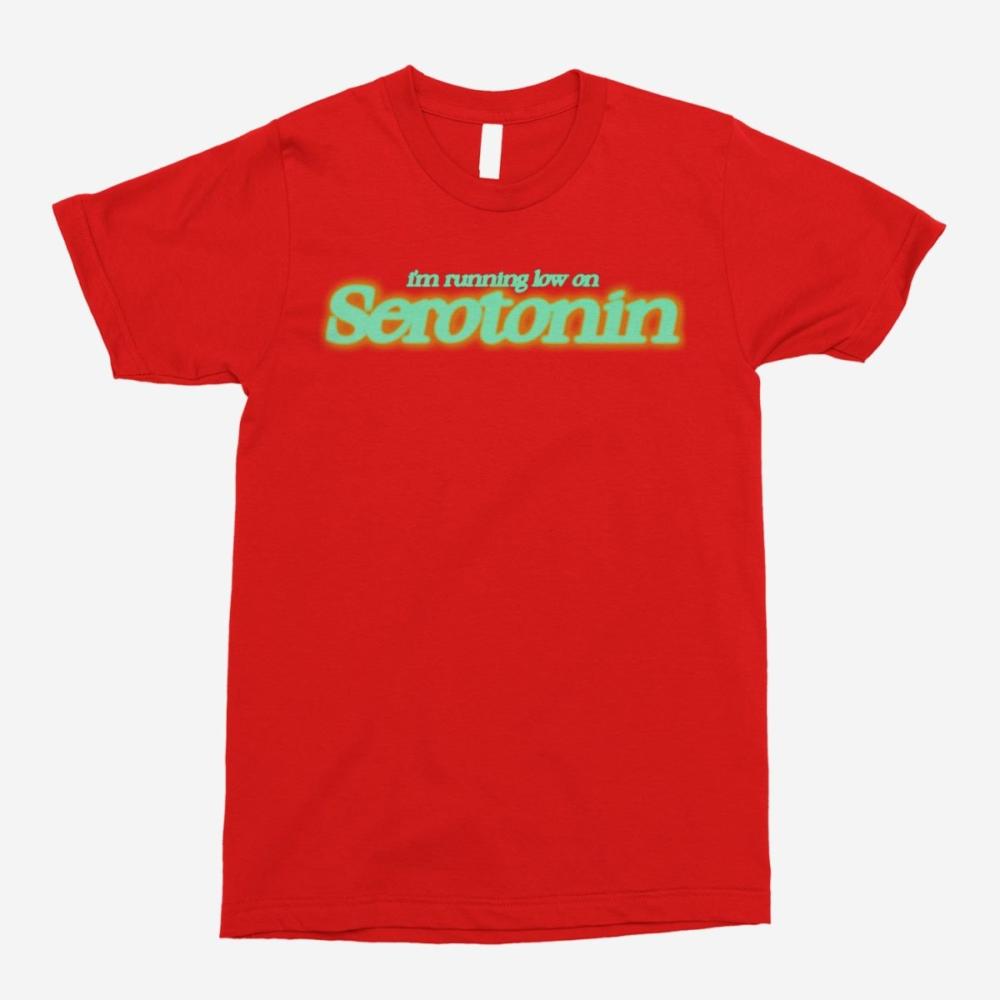 girl in red - Serotonin Red Unisex T-Shirt
