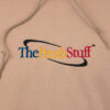 The Fresh Stuff – Retro Logo Unisex Embroidered Hoodie (Sand)
