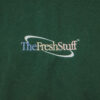 The Fresh Stuff - Retro Logo Unisex Embroidered Premium Heavy Sweater (Bottle Green)