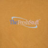 The Fresh Stuff - Retro Logo Unisex Embroidered Premium Heavy Sweater (Ochre)