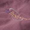 The Fresh Stuff - Retro Logo Unisex Embroidered Premium Heavy Sweater (Lilac)
