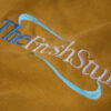 The Fresh Stuff - Retro Logo Unisex Embroidered Premium Heavy Sweater (Ochre)