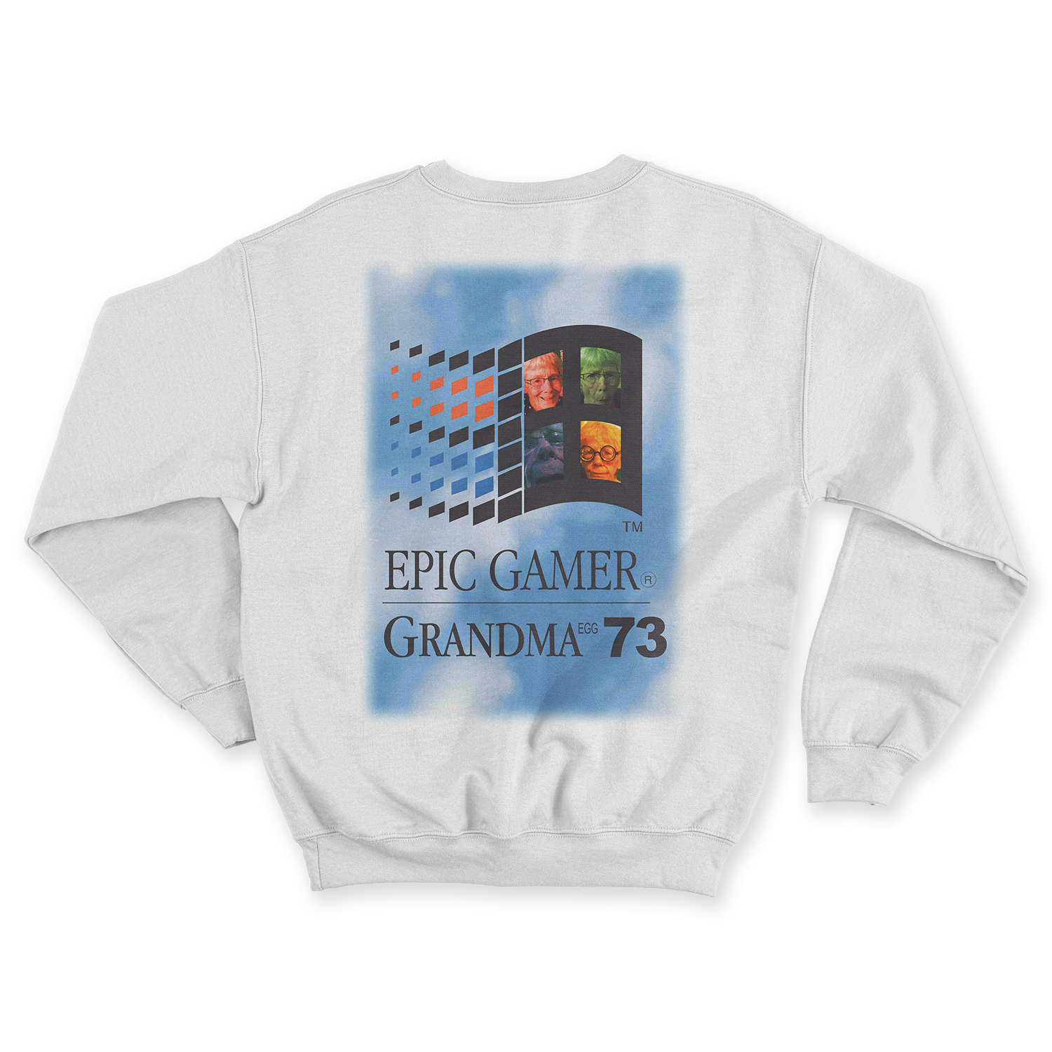 Epic Gamer Grandma - Retro Windows Unisex Sweater