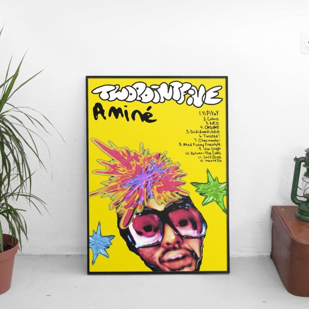 TWOPOINTFIVE - Amine Tracklist Poster