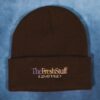 The Fresh Stuff Limited – Brown Embroidered Beanie