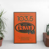103.5 - Dawn FM (Orange) Poster