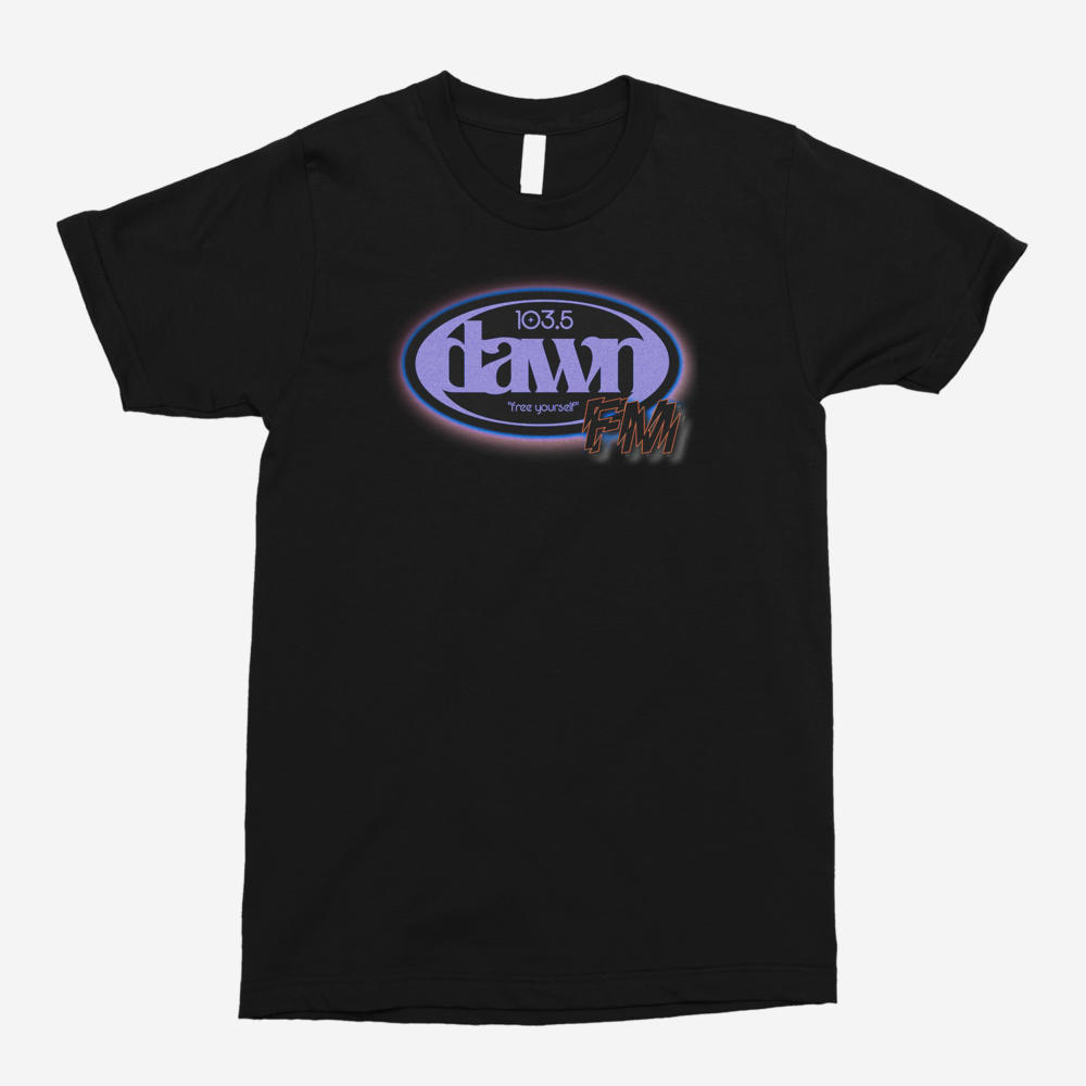Dawn FM Radio Unisex Black T-Shirt