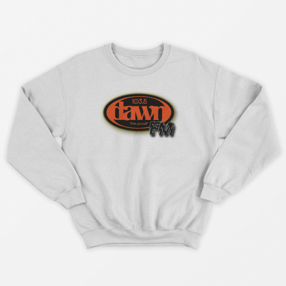 Dawn FM Radio Unisex White Sweater