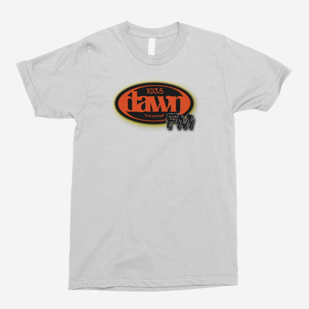 Dawn FM Radio Unisex White T-Shirt