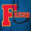 The Fresh Stuff – Varsity Unisex Embroidered Hoodie (Blue)