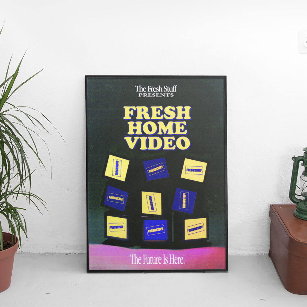 Vintage Fresh Home Video Poster