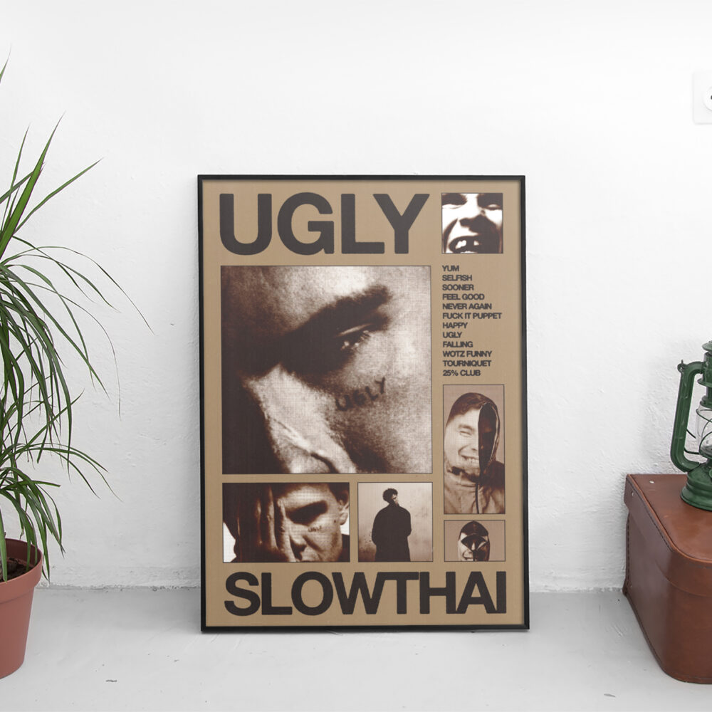 Ugly - Slowthai Tracklist Poster