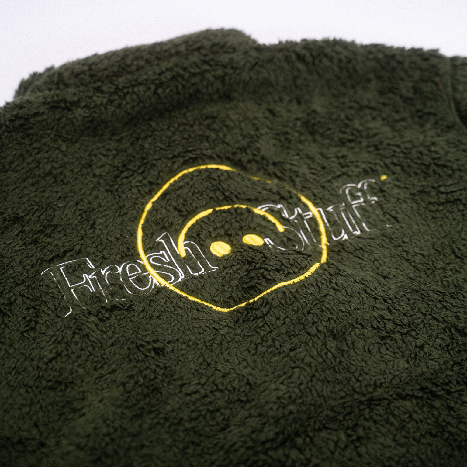 FreshStuff® Unisex Army Green Fluffy Jacket