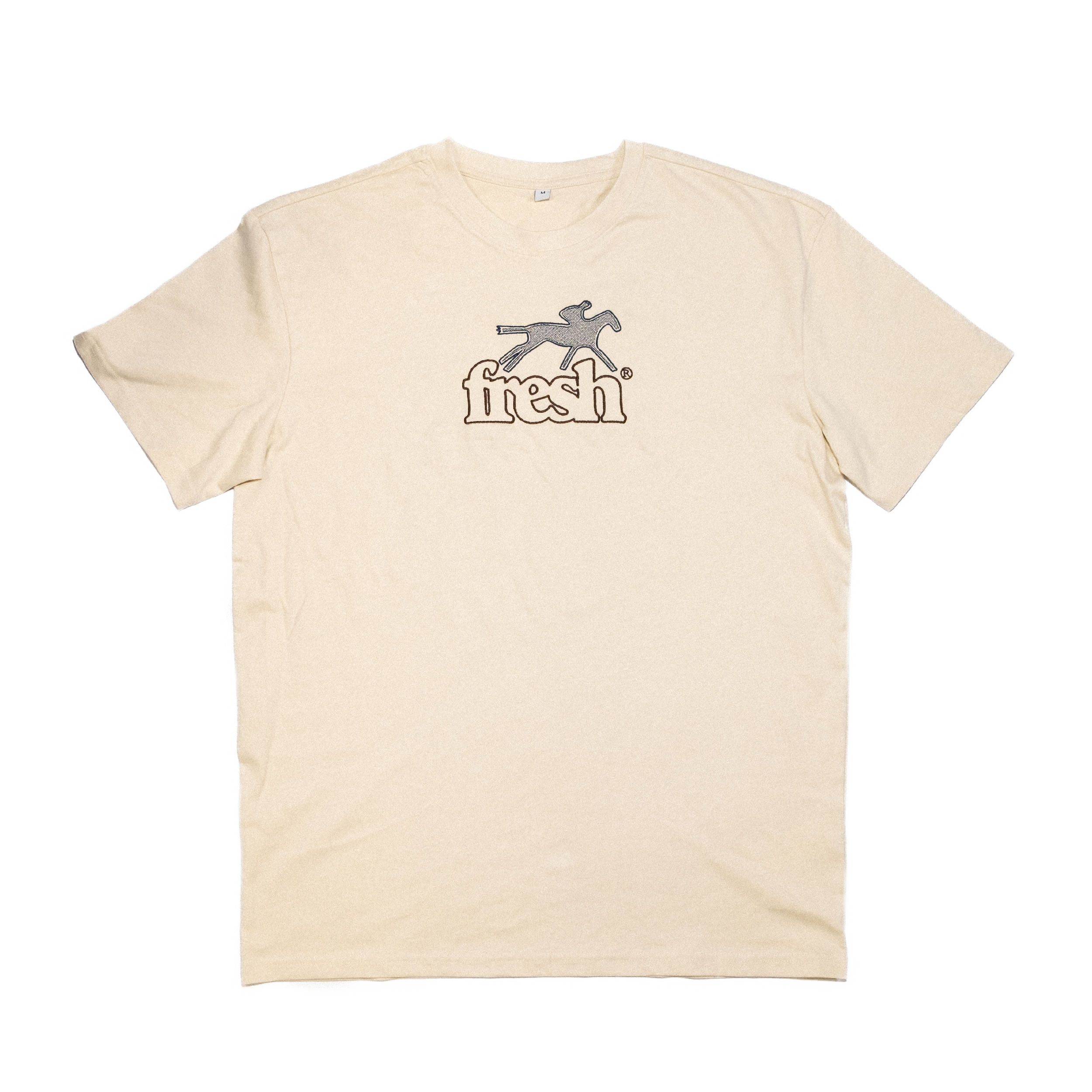 Fresh Canter Sand Premium Heavyweight Oversized T-Shirt