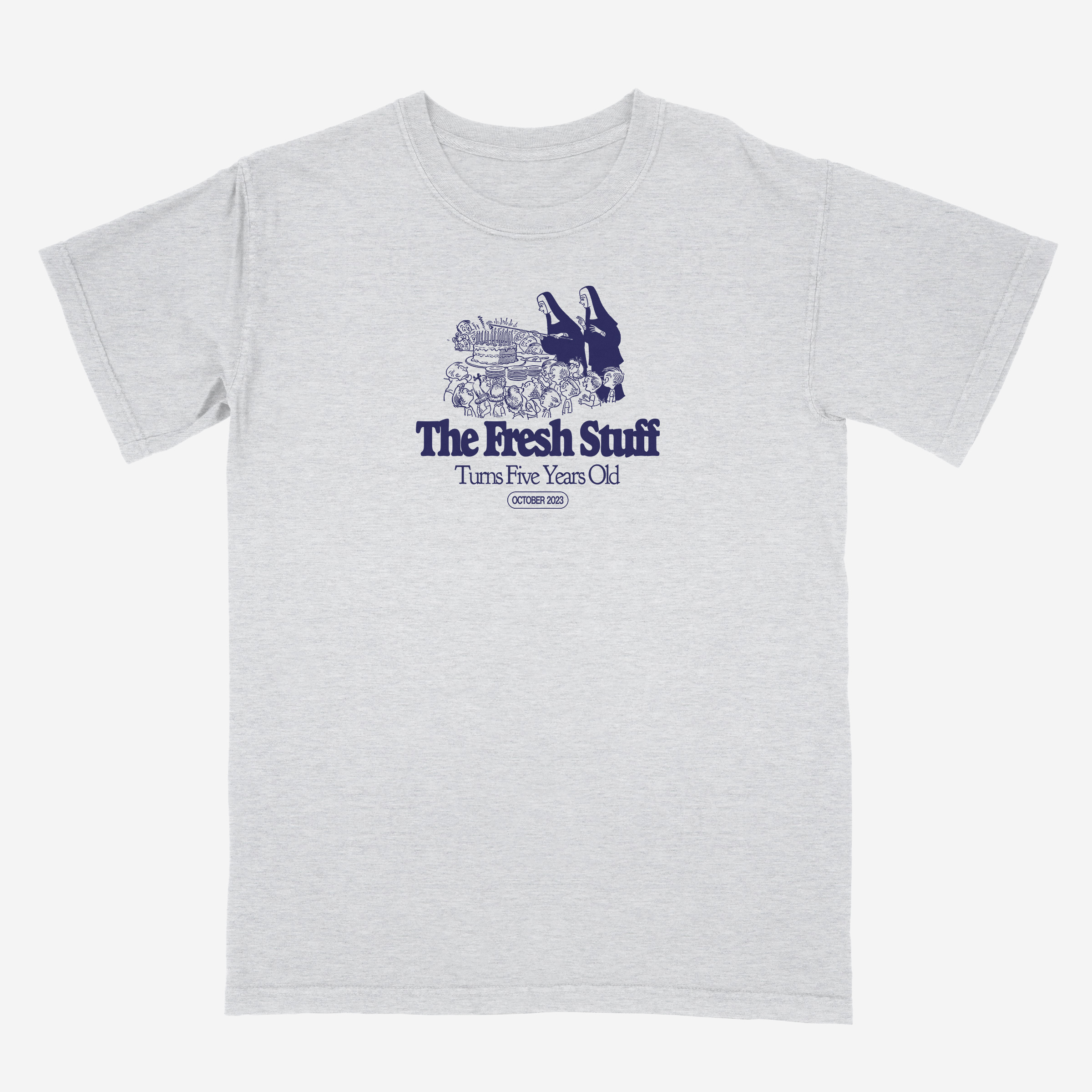 The Fresh Stuff Turns Five (#1) Heavyweight Unisex T-Shirt