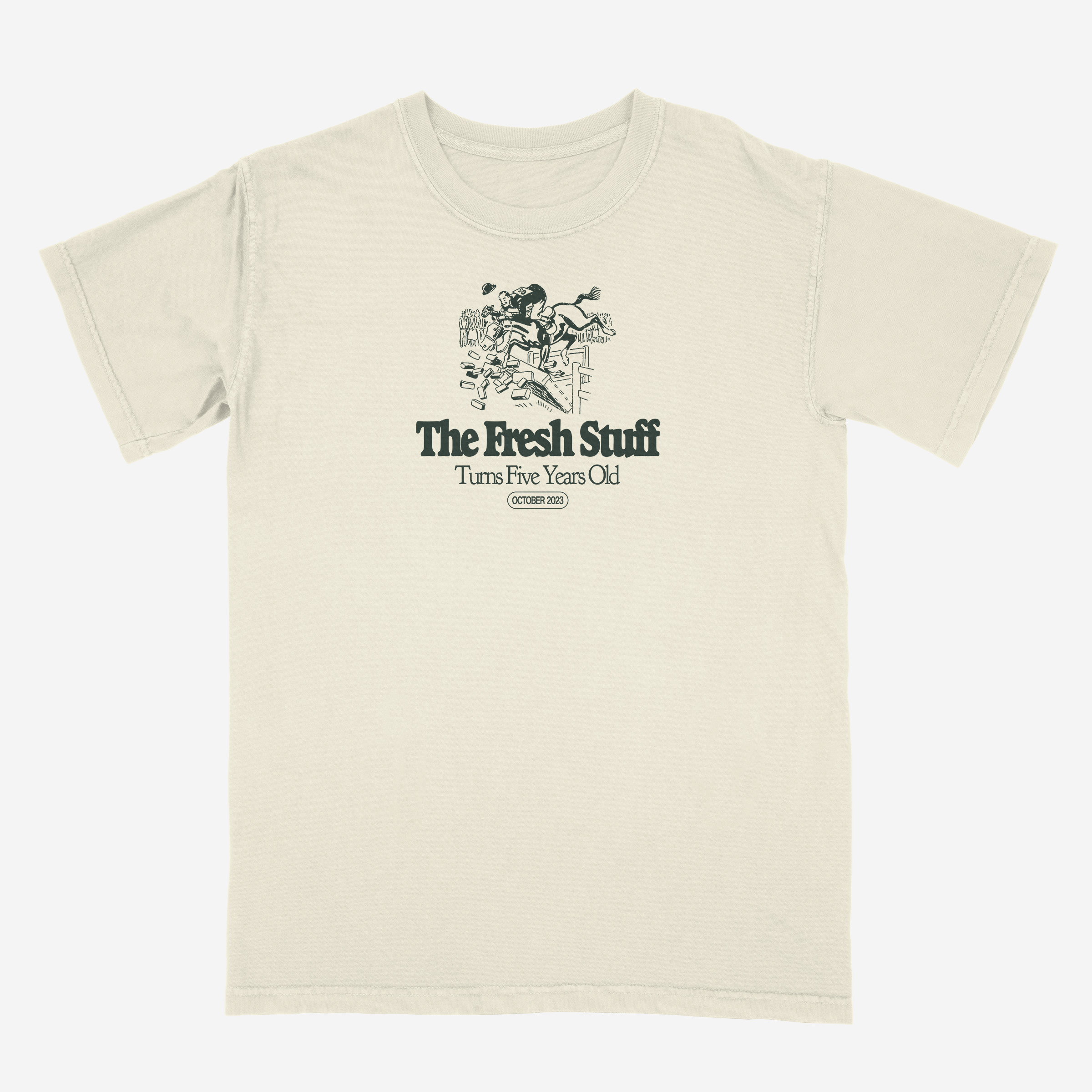 The Fresh Stuff Turns Five (#2) Heavyweight Unisex T-Shirt