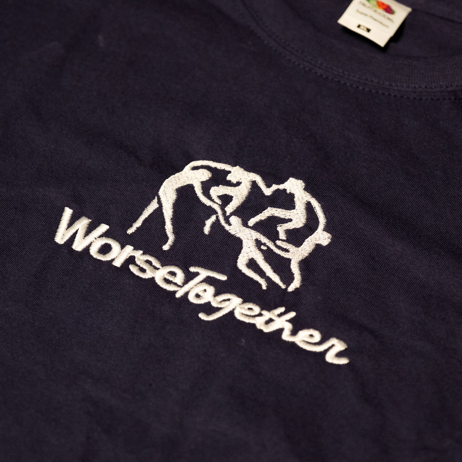 Worse Together Embroidered Unisex T-Shirt