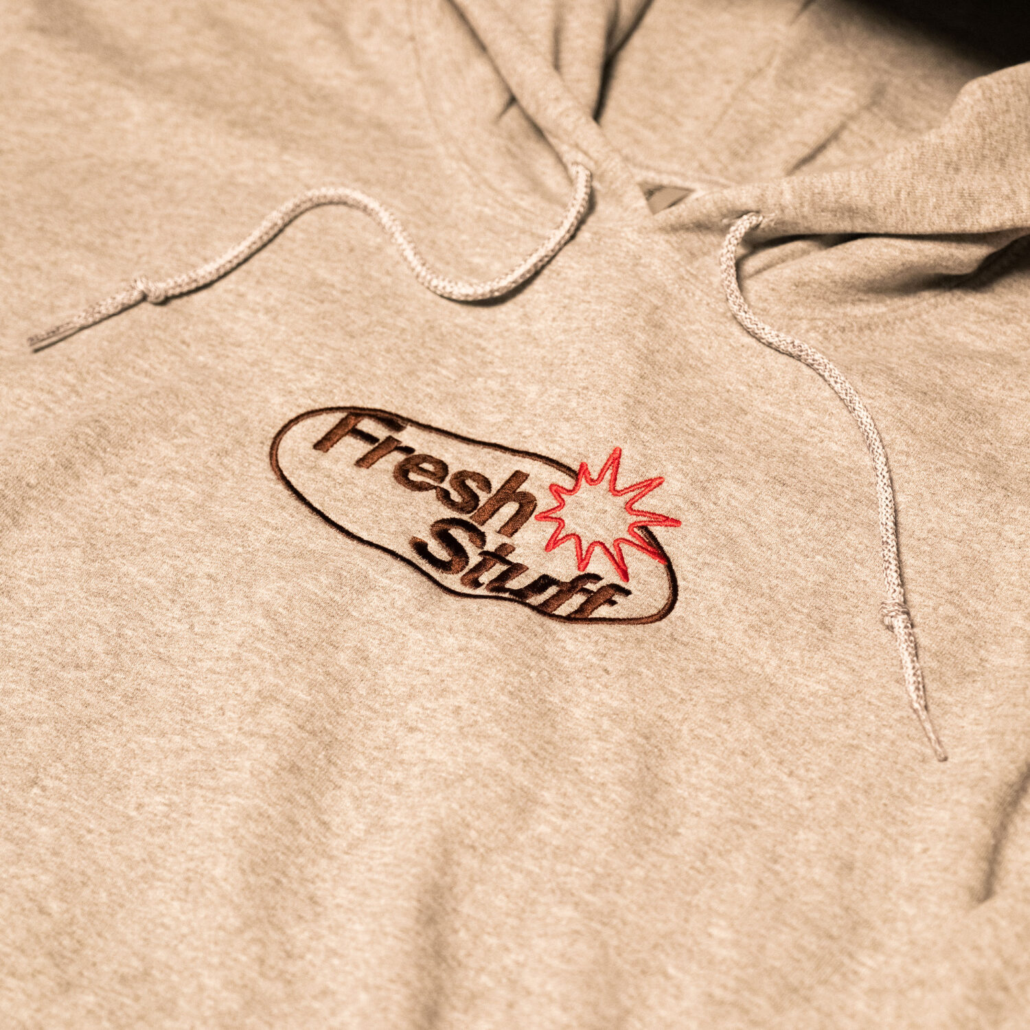 FreshStuff Splat Embroidered Unisex Hoodie